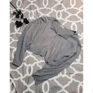 Urban Outfitters Longsleeve Crop Top